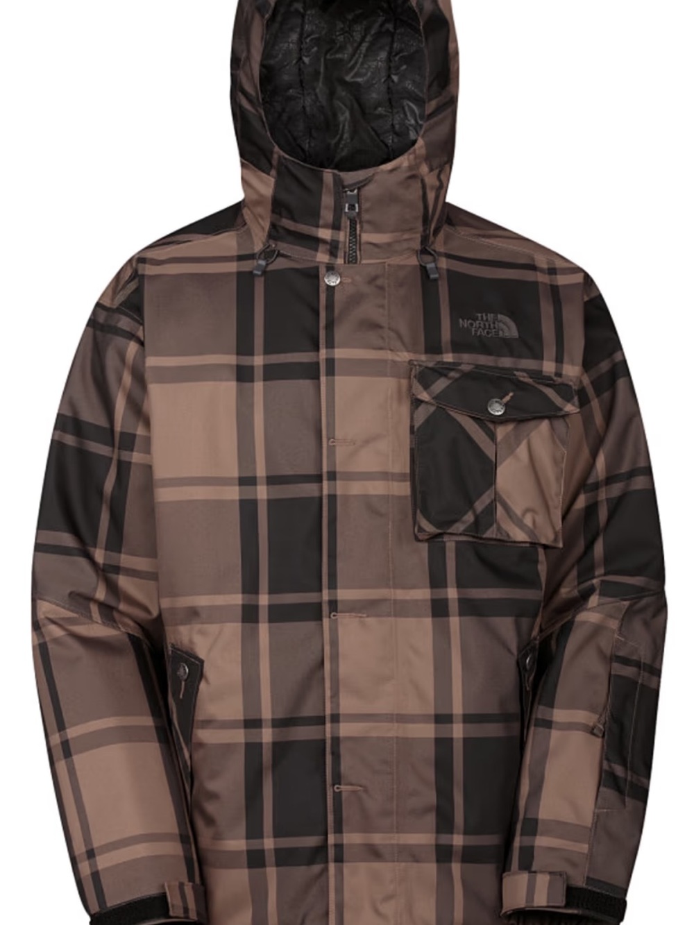 The North Face Klamath Men’s Hooded Jacket in Olive & Black